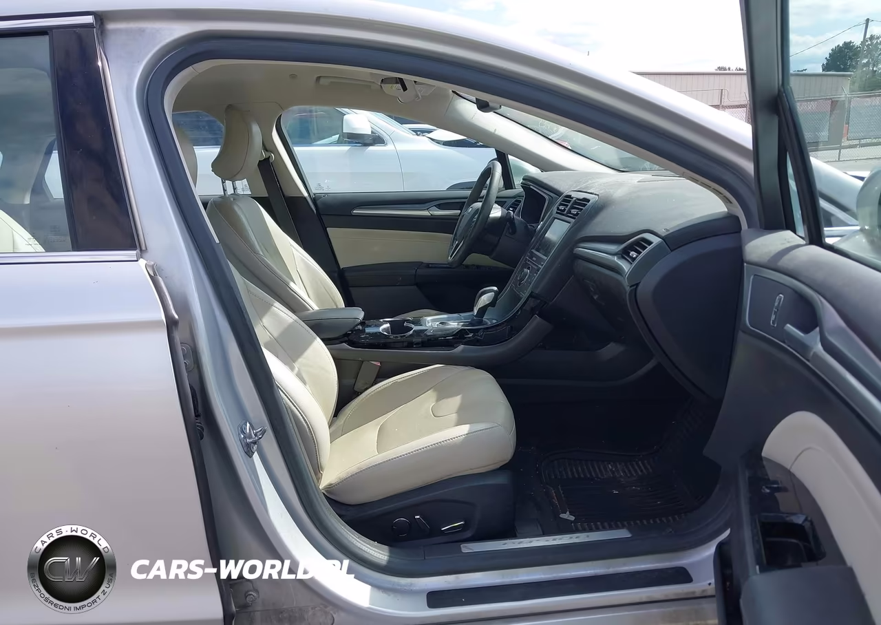 2015 Ford Fusion Hybrid Titanium VIN:3FA6P0RU1FR283079 - 5
