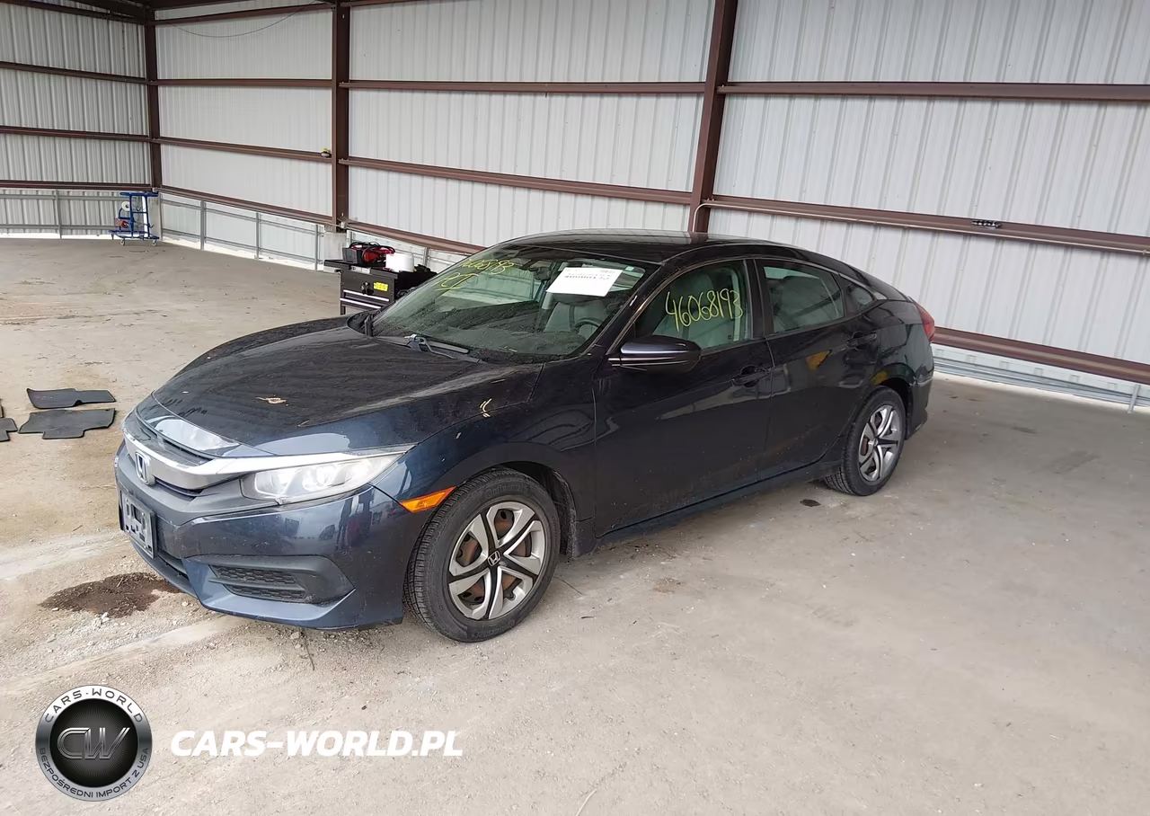 2017 Honda Civic Lx VIN:19XFC2F55HE002412 - 2