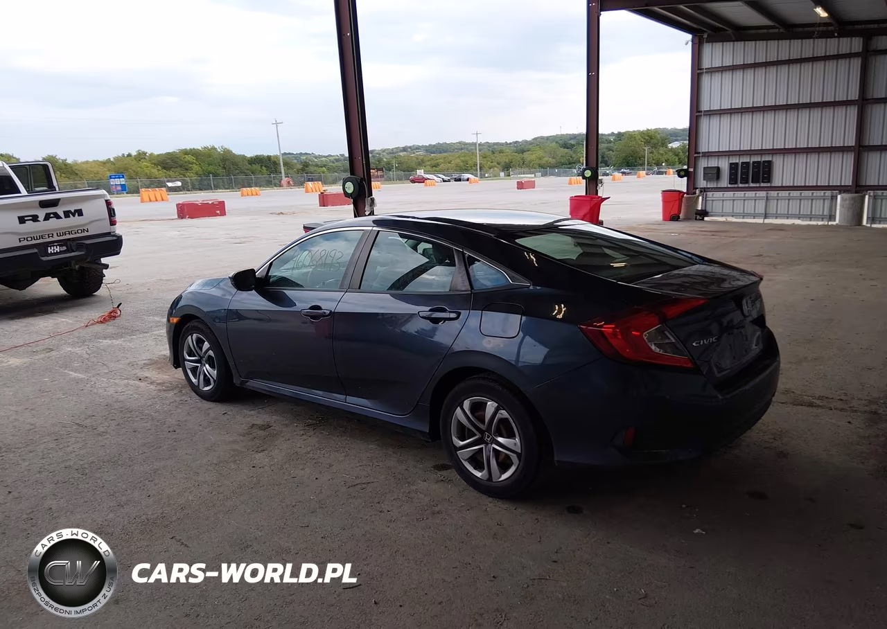 2017 Honda Civic Lx VIN:19XFC2F55HE002412 - 3