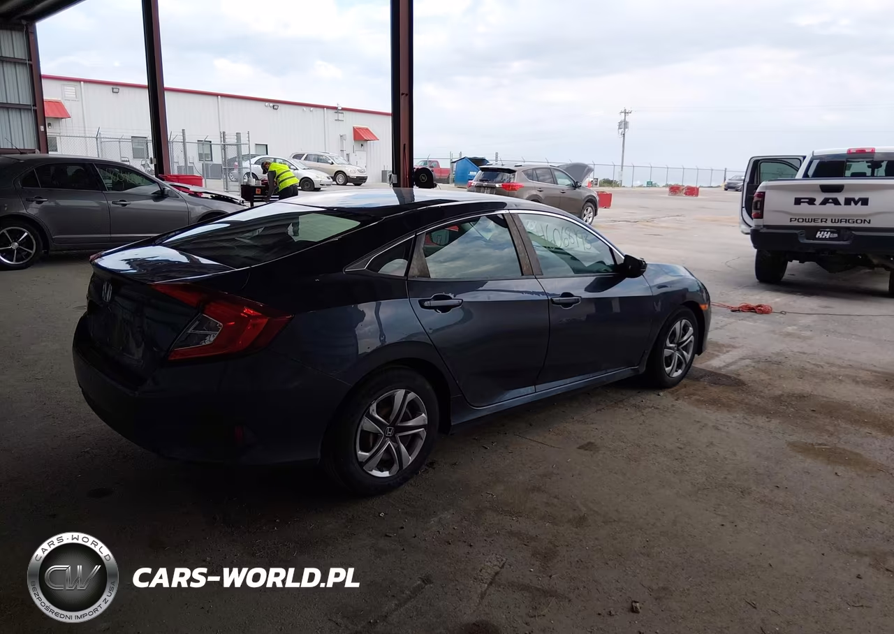 2017 Honda Civic Lx VIN:19XFC2F55HE002412 - 4