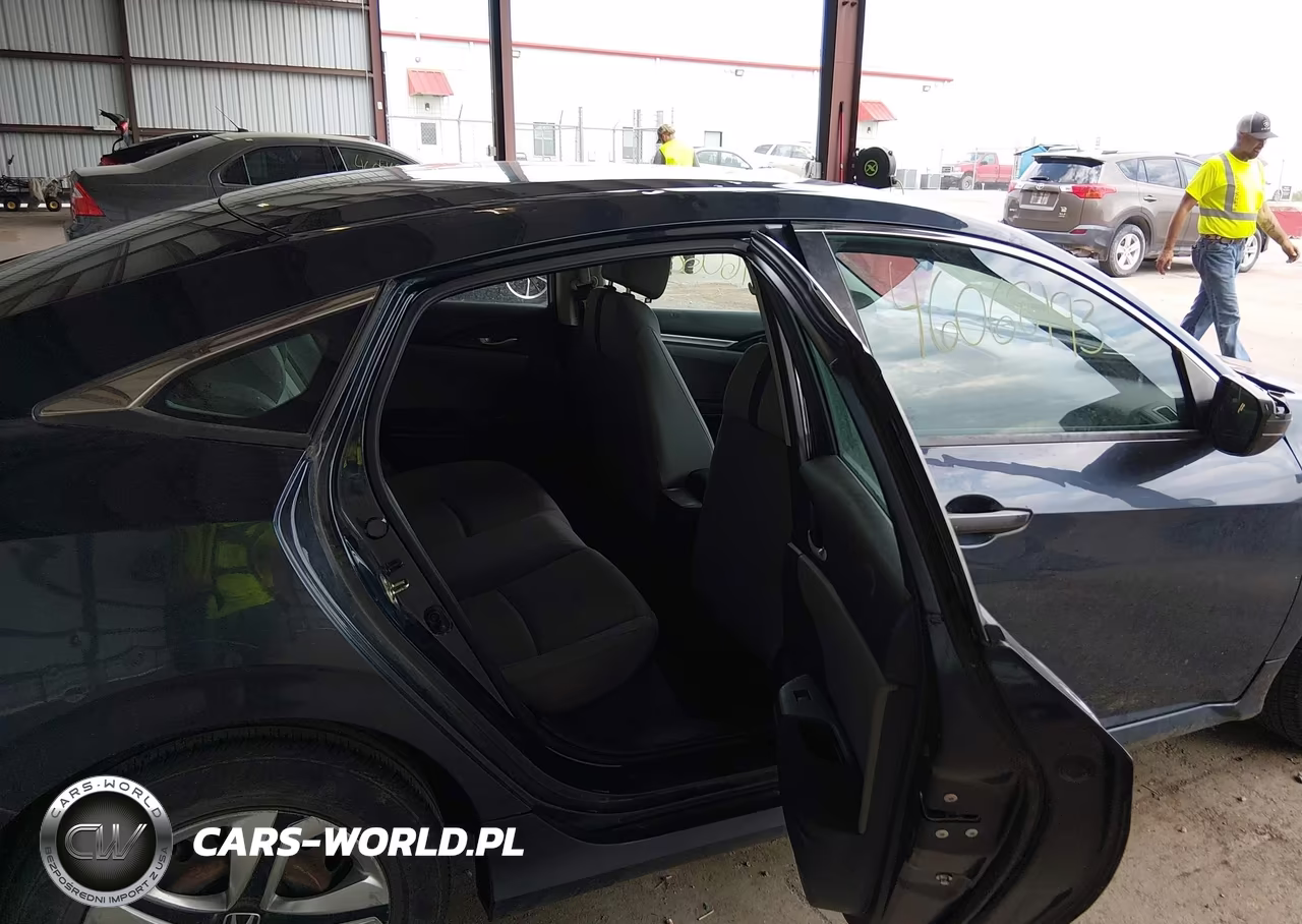 2017 Honda Civic Lx VIN:19XFC2F55HE002412 - 8