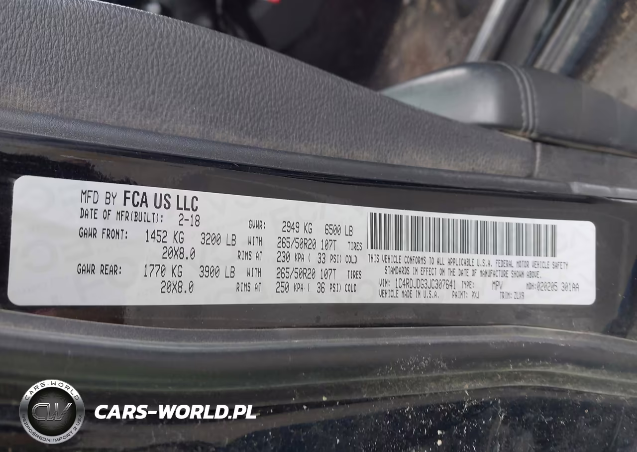 2018 Dodge Durango Gt VIN:1C4RDJDG3JC307641 - 9