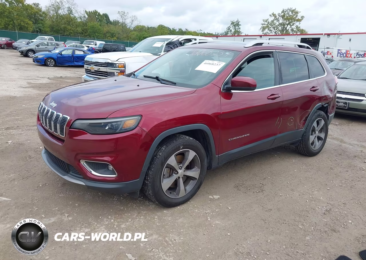 2019 Jeep Cherokee Limited 4X4 VIN:1C4PJMDN2KD134139 - 2