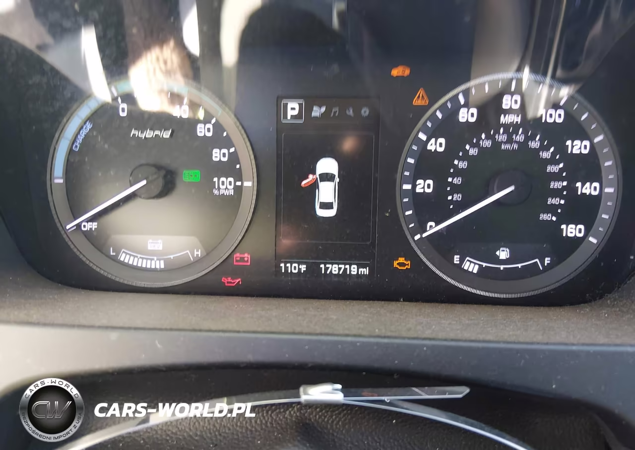 2017 Hyundai Sonata Hybrid Se VIN:KMHE24L3XHA063783 - 7