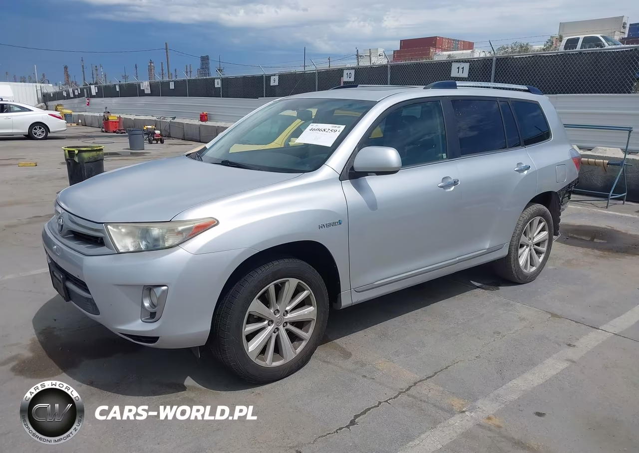 2012 Toyota Highlander Hybrid Limited V6 VIN:JTEDC3EH6C2005510 - 2