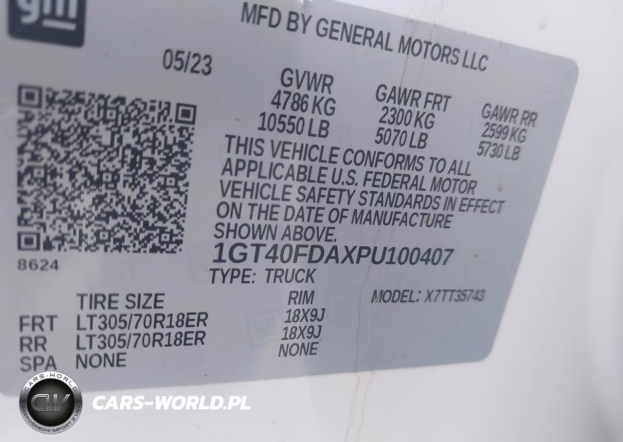 2023 GMC Hummer Ev Pickup E4Wd 3X VIN:1GT40FDAXPU100407 - 9