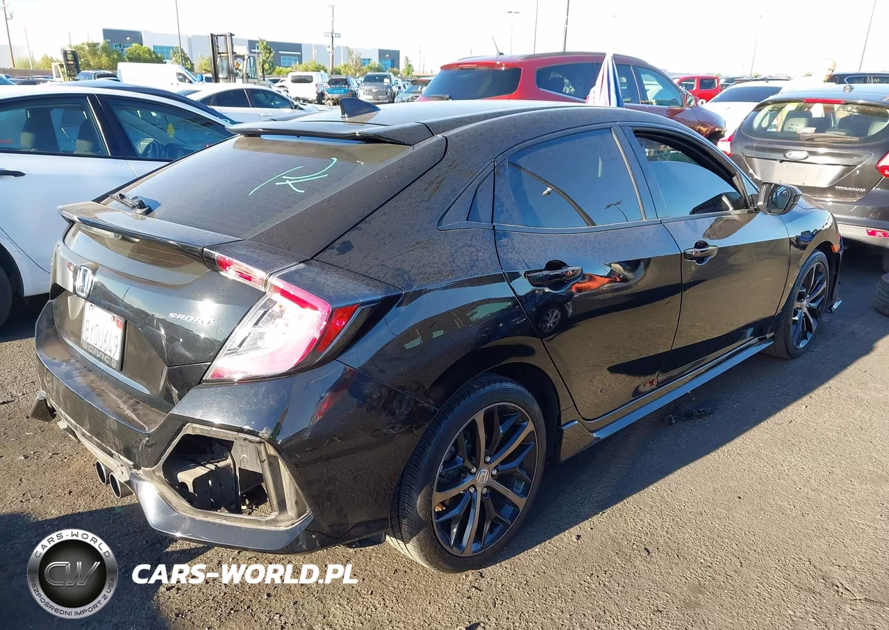 2021 Honda Civic Sport VIN:SHHFK7H42MU425780 - 4