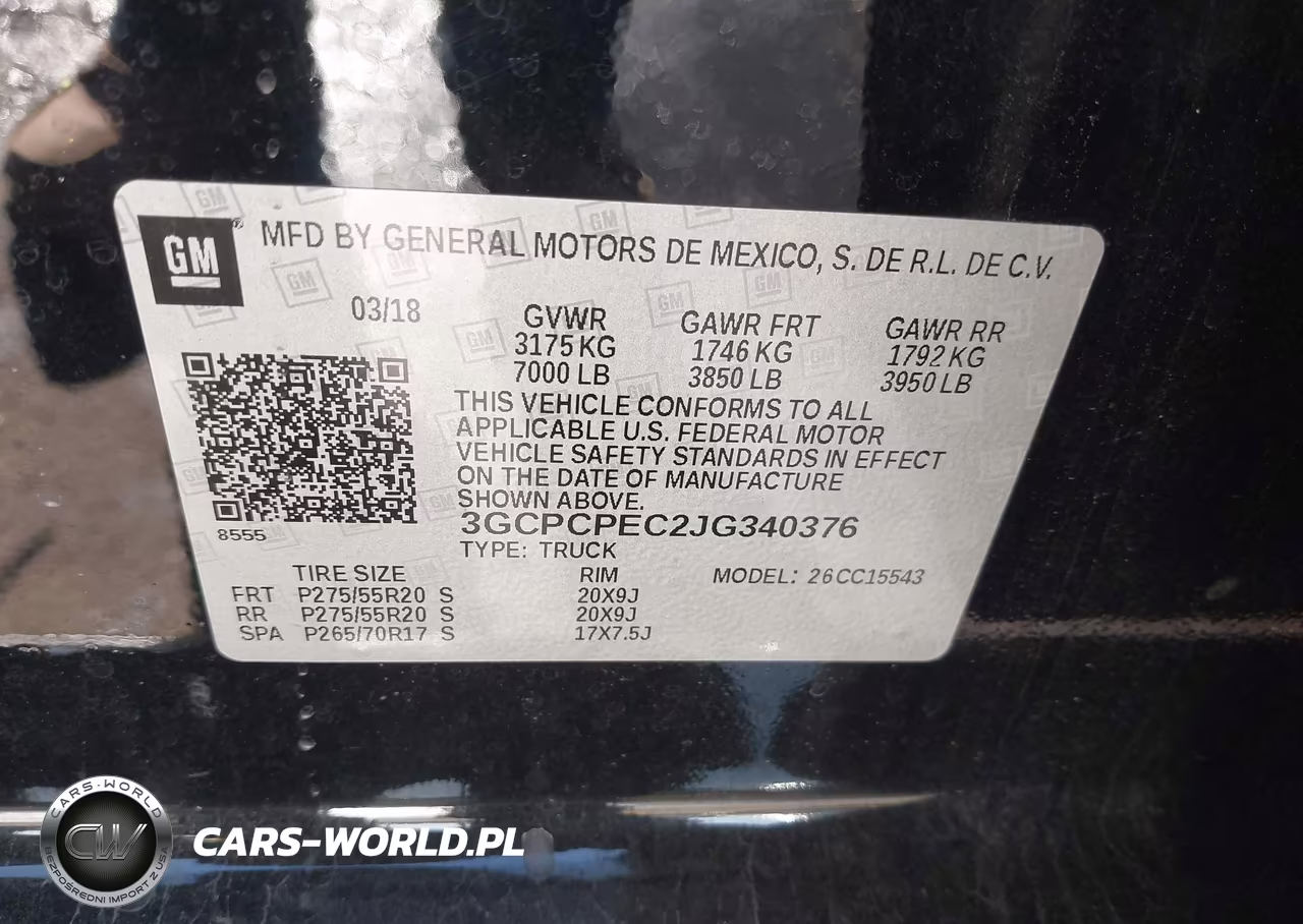 2018 Chevrolet Silverado 1500 Custom VIN:3GCPCPEC2JG340376 - 9