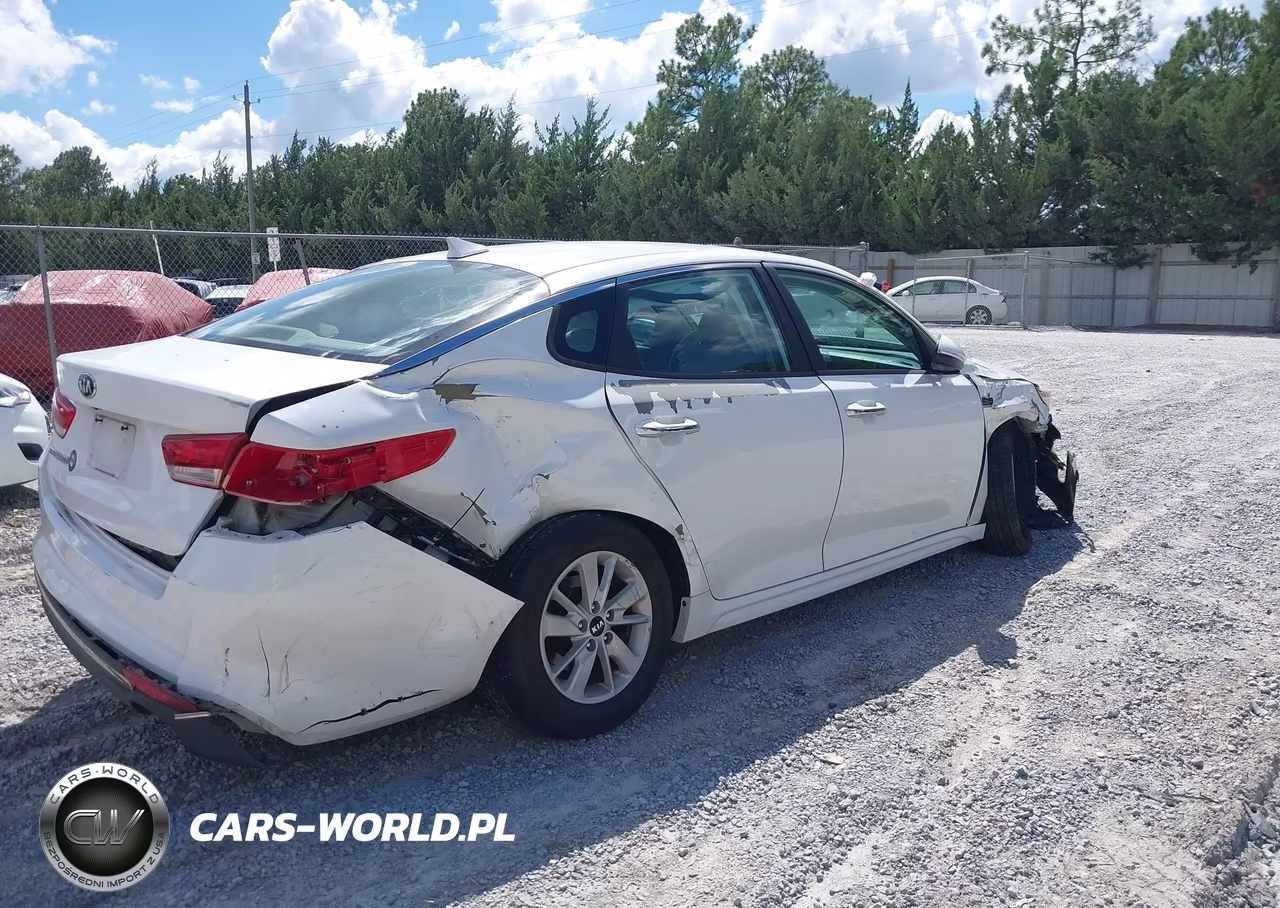 2016 Kia Optima Lx VIN:5XXGT4L33GG049544 - 4
