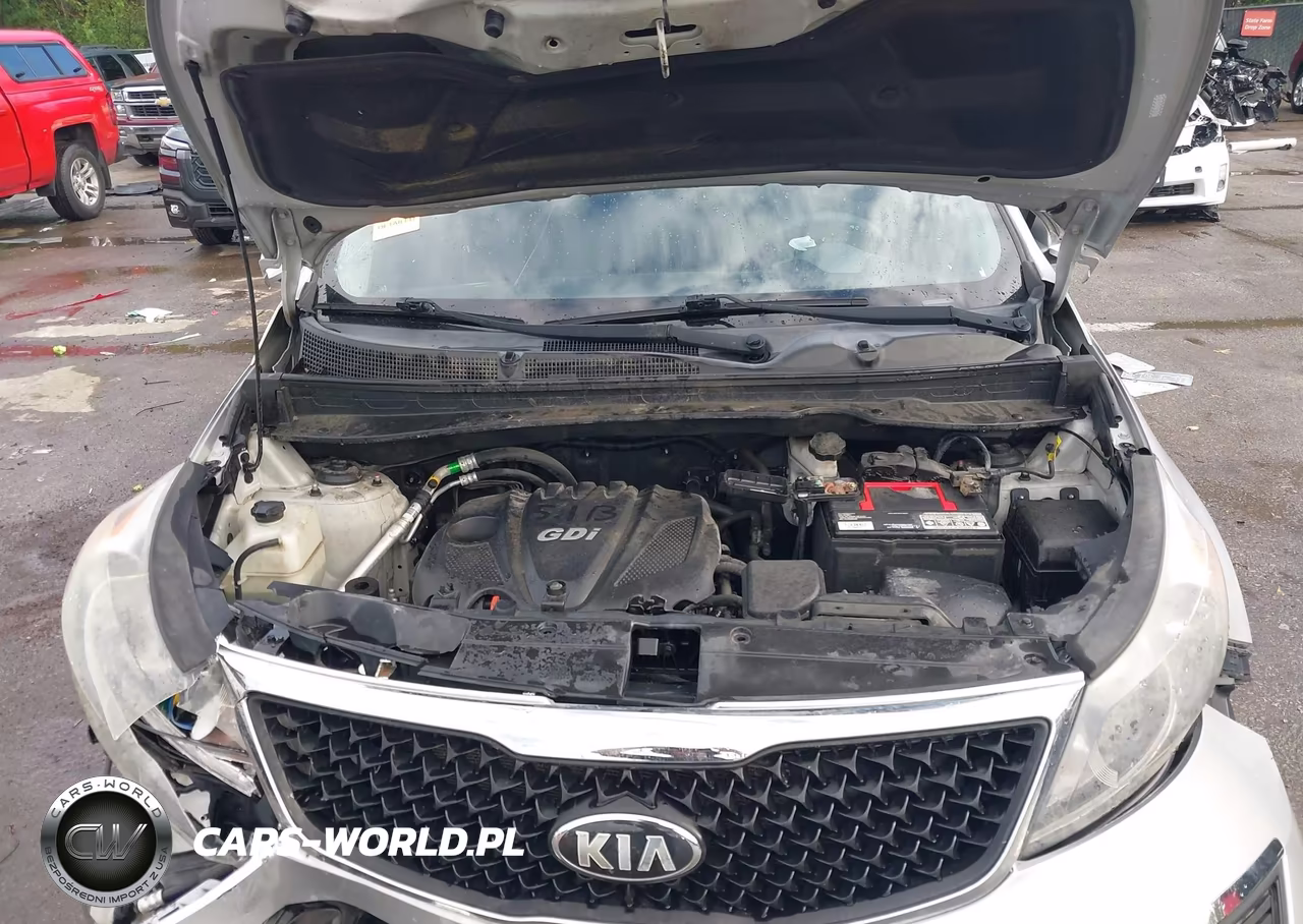 2016 Kia Sportage Lx VIN:KNDPBCAC7G7868825 - 10