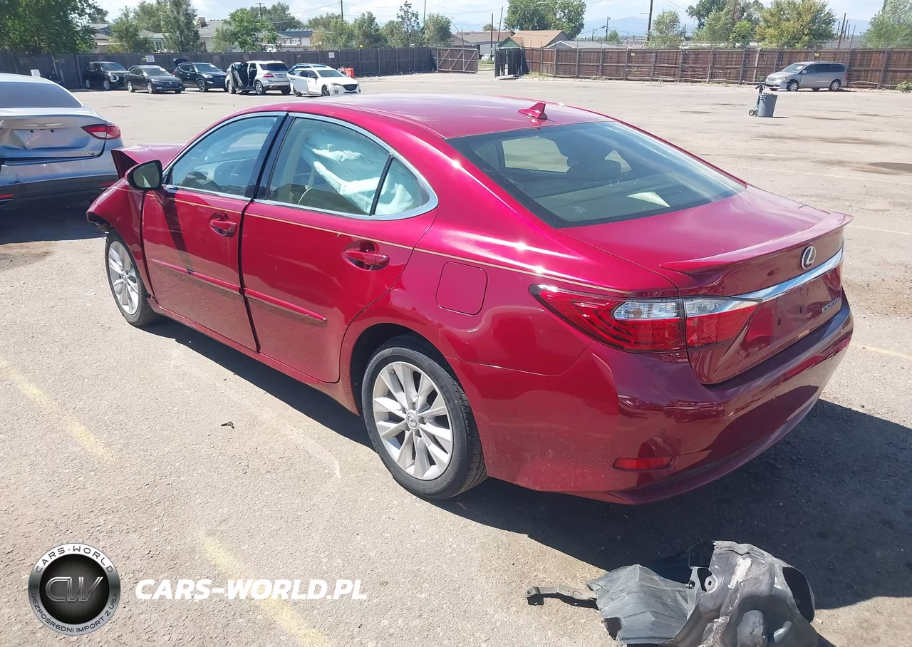2013 Lexus Es 300H VIN:JTHBW1GG9D2016092 - 3