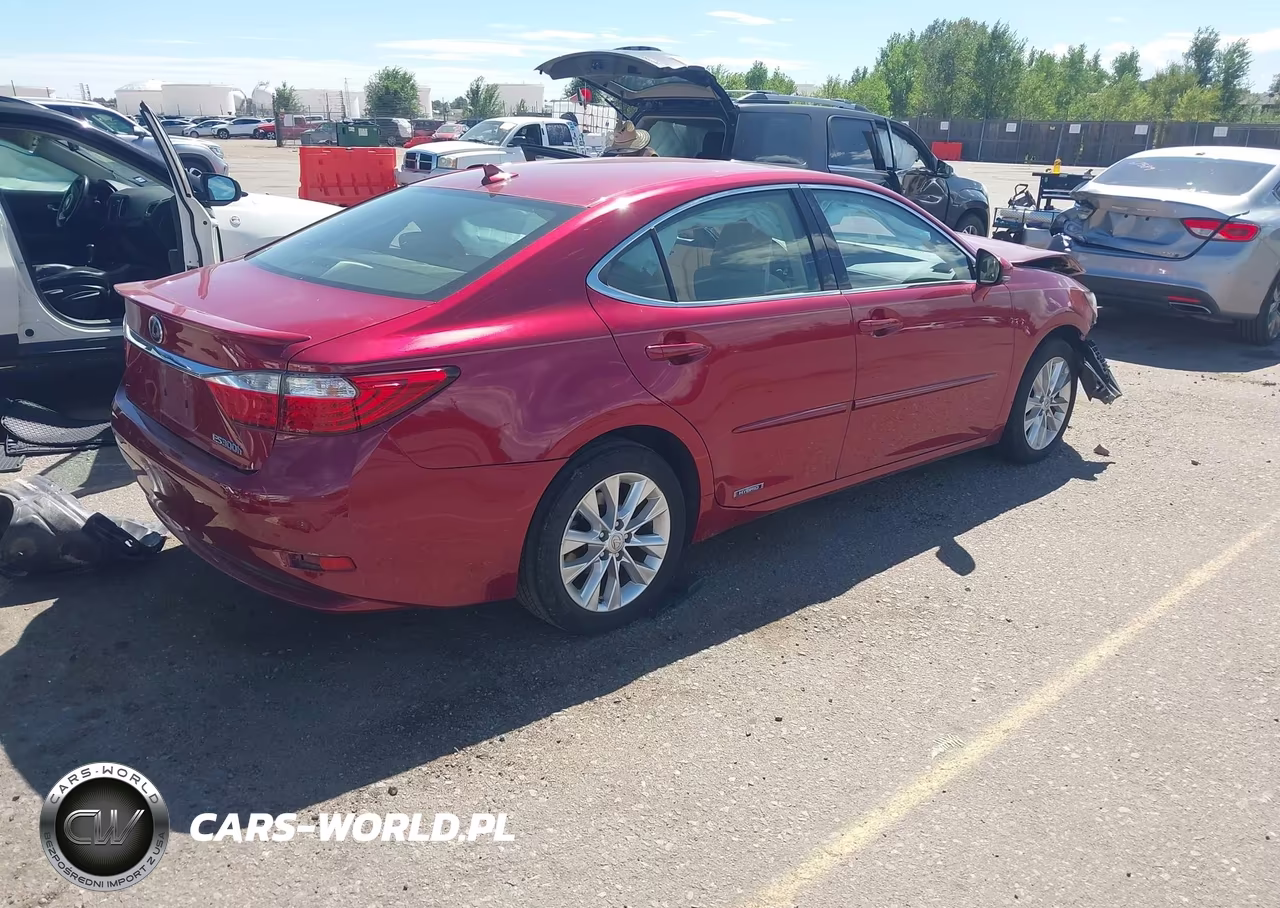 2013 Lexus Es 300H VIN:JTHBW1GG9D2016092 - 4