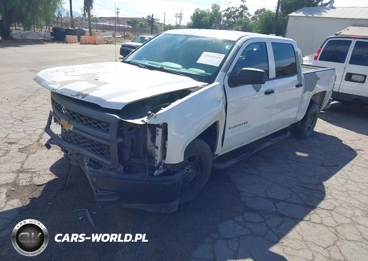 2014 Chevrolet Silverado 1500 Work Truck 1Wt VIN:3GCPCPEH5EG316686 - 2