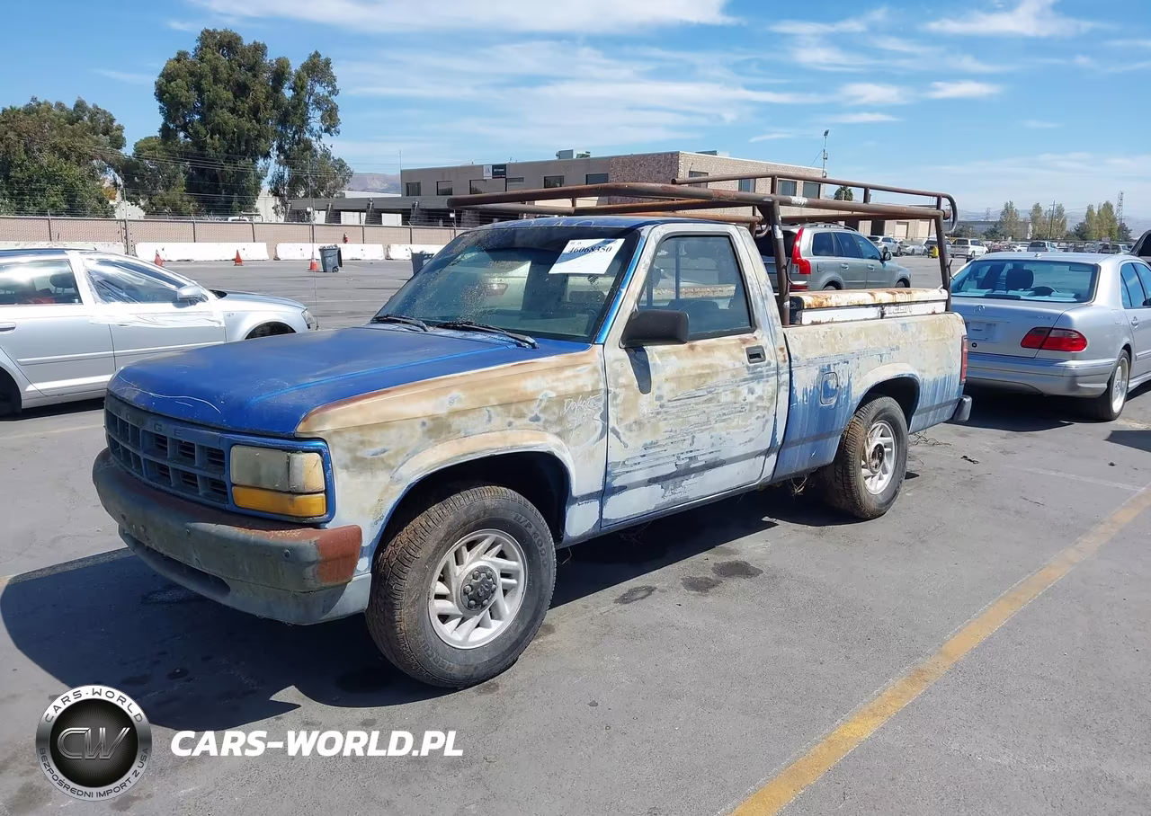 1992 Dodge Dakota VIN:1B7FL26X6NS675607 - 2