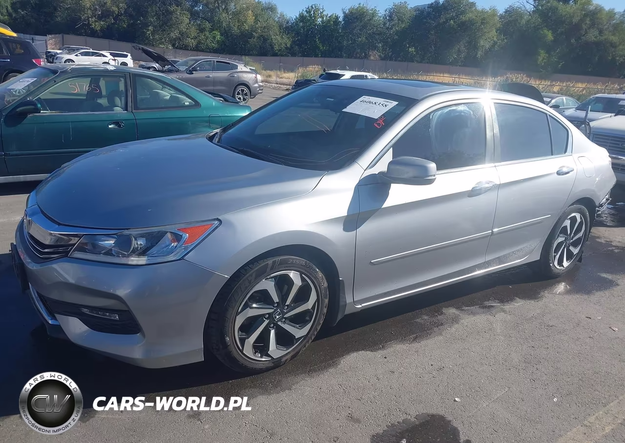 2016 Honda Accord Ex VIN:1HGCR2F78GA072380 - 2