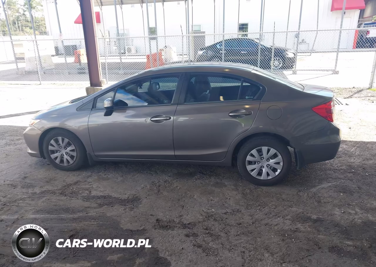 2012 Honda Civic Lx VIN:19XFB2F57CE065197 - 14