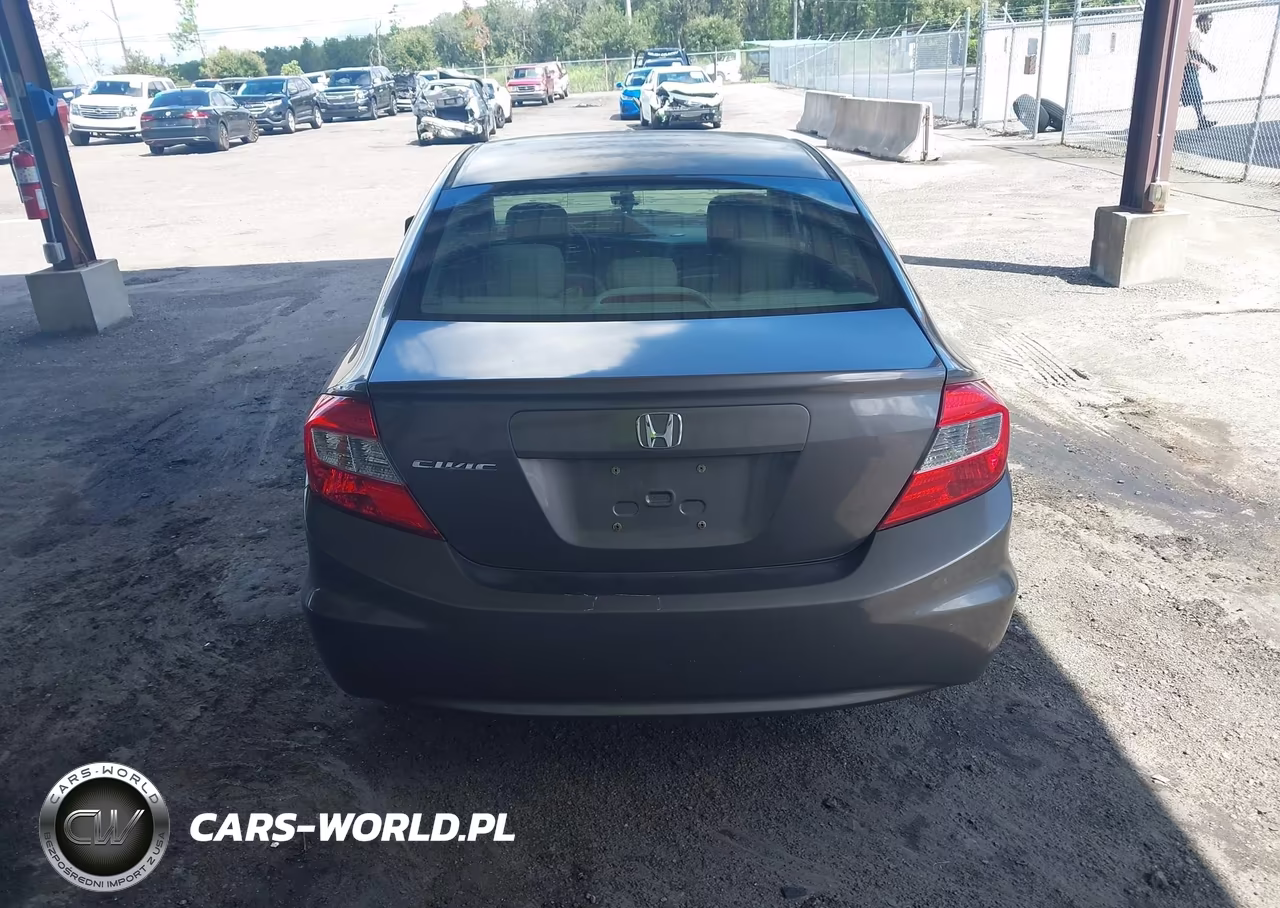 2012 Honda Civic Lx VIN:19XFB2F57CE065197 - 16