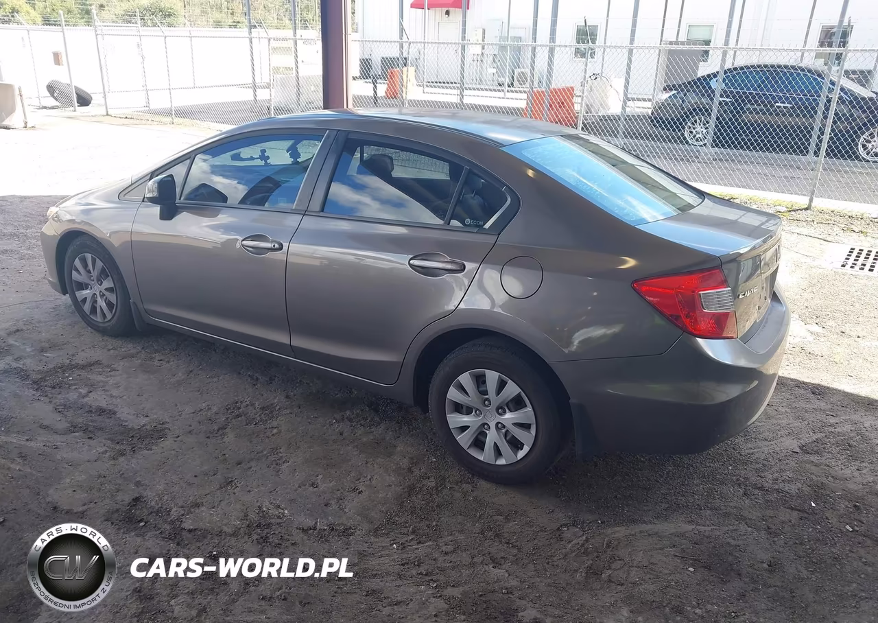 2012 Honda Civic Lx VIN:19XFB2F57CE065197 - 3