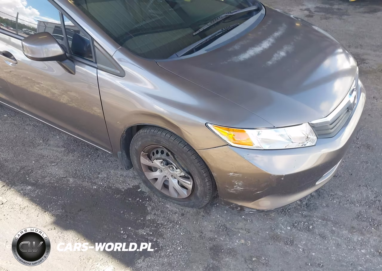 2012 Honda Civic Lx VIN:19XFB2F57CE065197 - 6