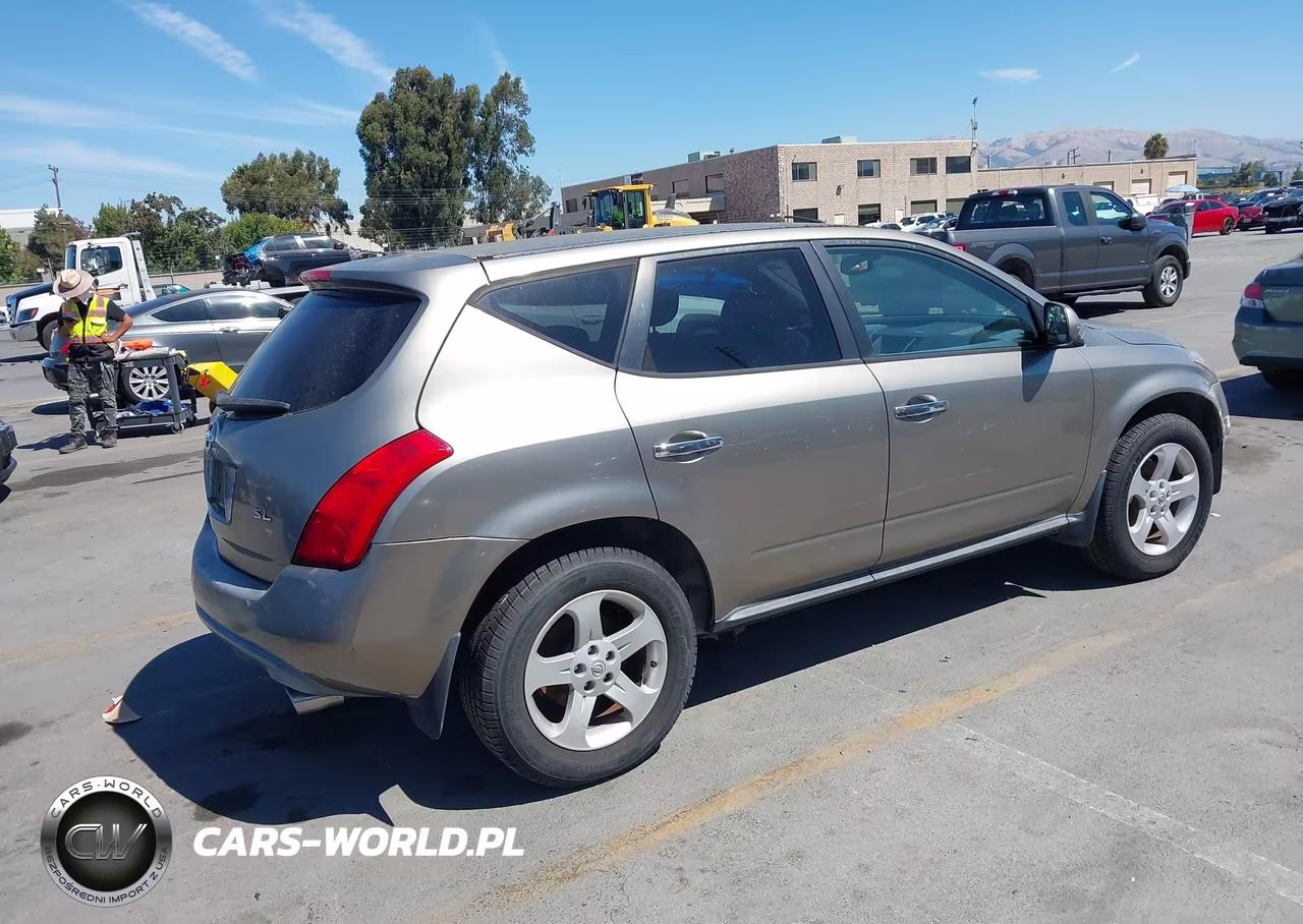 2004 Nissan Murano Sl VIN:JN8AZ08T94W218261 - 4