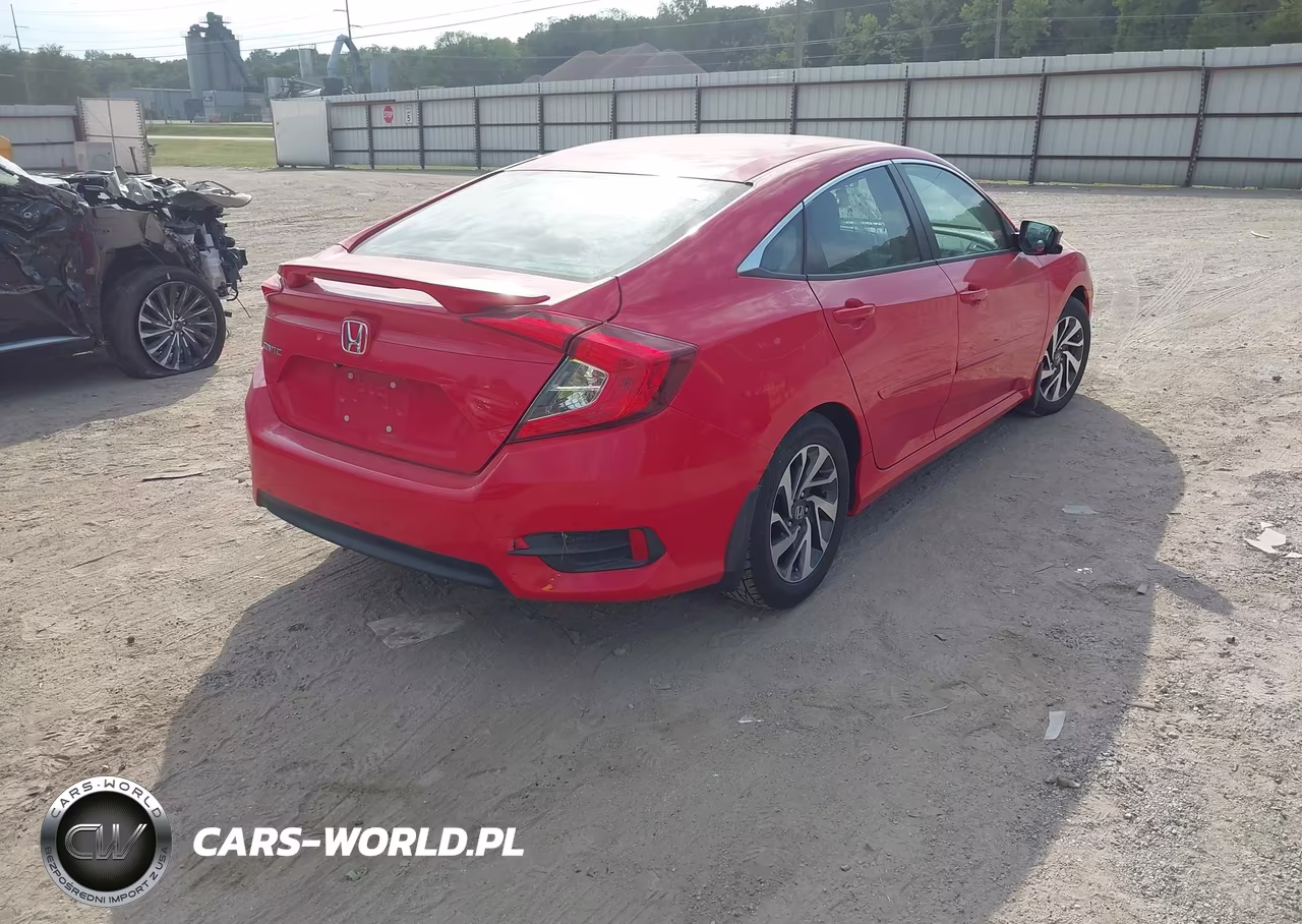 2016 Honda Civic Ex VIN:2HGFC2F75GH512720 - 4