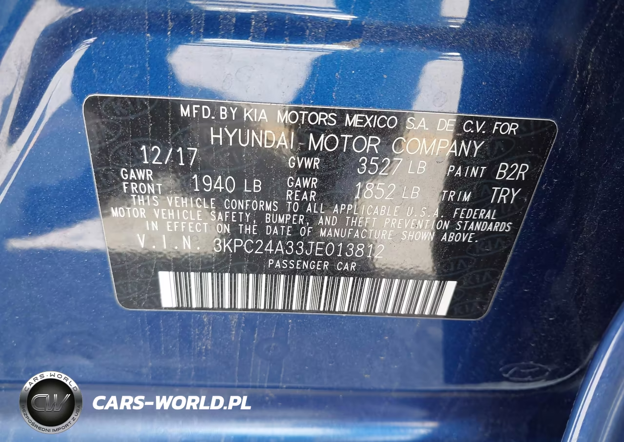 2018 Hyundai Accent Se VIN:3KPC24A33JE013812 - 9
