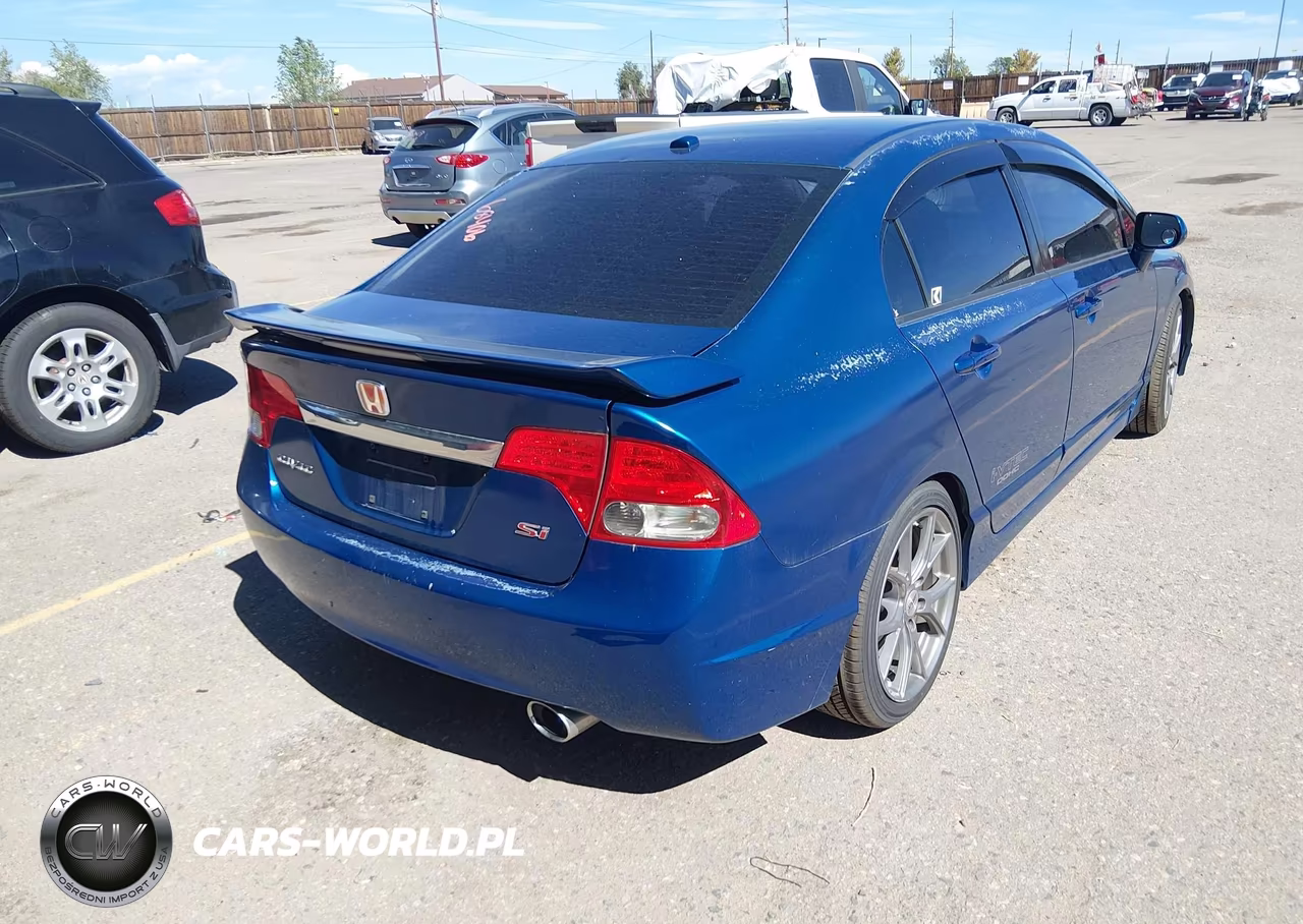 2009 Honda Civic Si VIN:2HGFA55569H707557 - 4