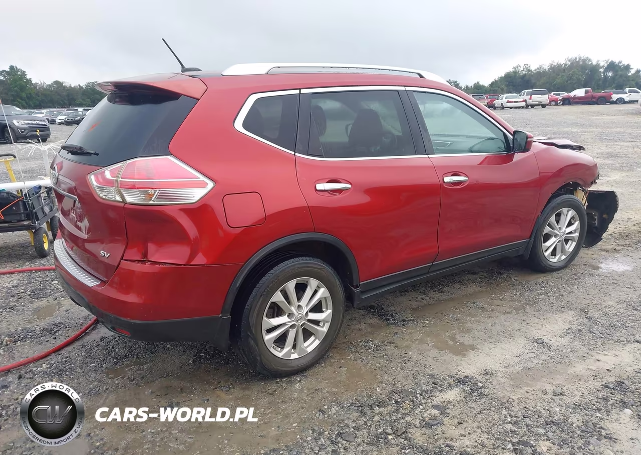 2015 Nissan Rogue Sv VIN:KNMAT2MT3FP545444 - 4