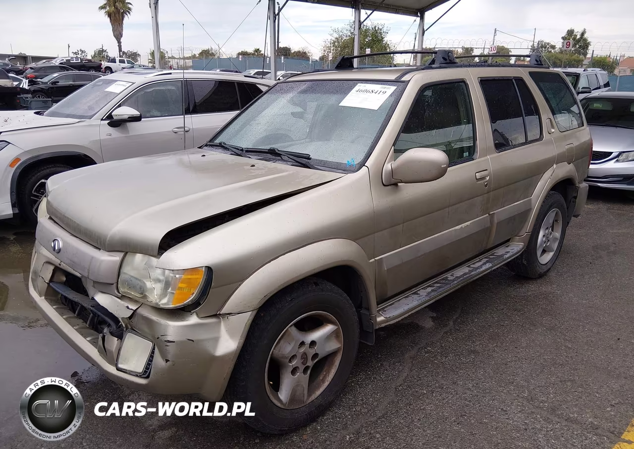 2003 Infiniti Qx4 Luxury VIN:JNRDR09X53W251587 - 2