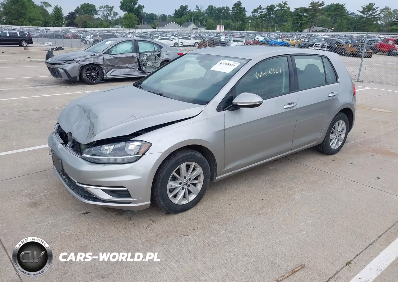 2019 Volkswagen Golf 1.4T S-1.4T Se VIN:3VWG57AU8KM013487 - 2
