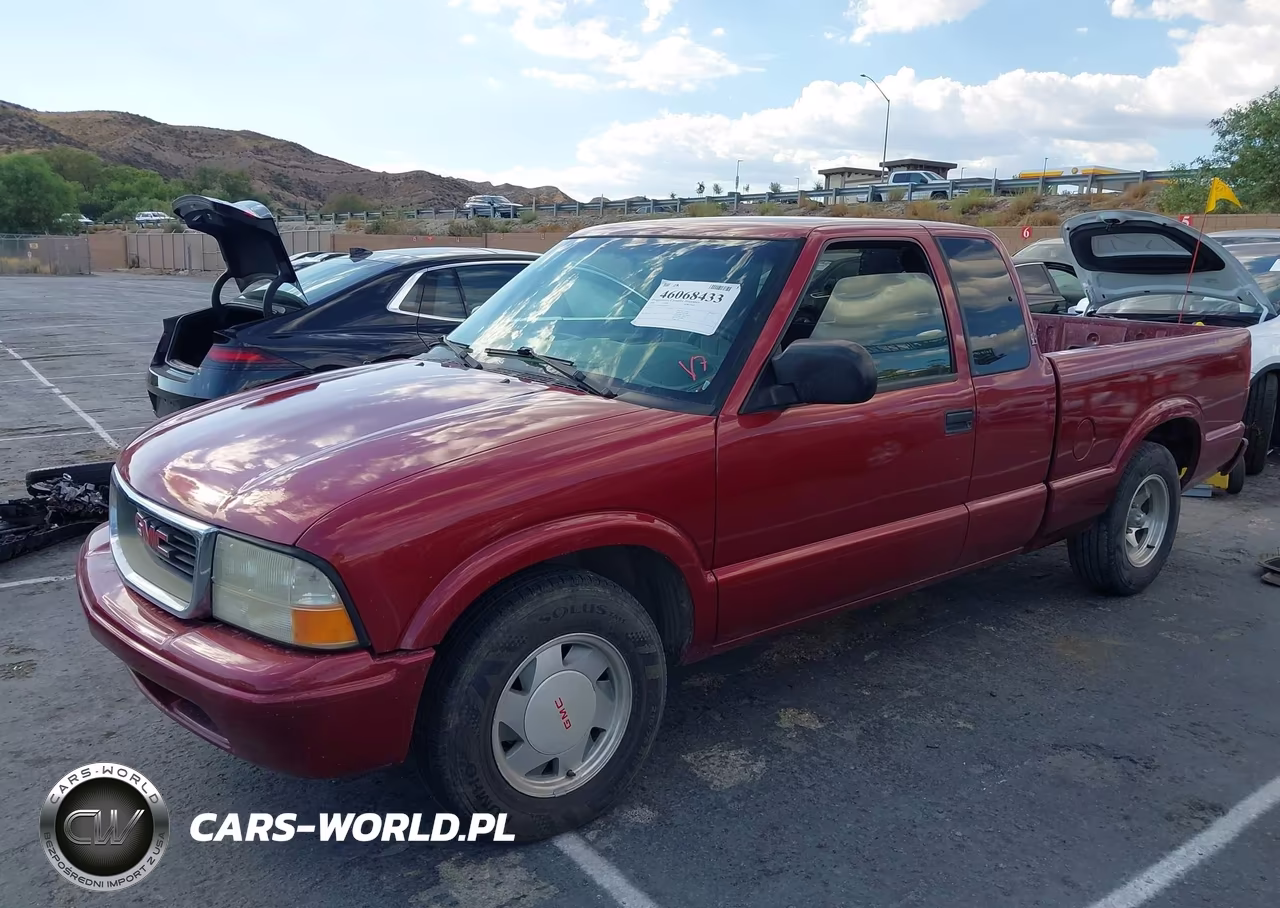2002 GMC Sonoma Sls VIN:1GTCS19WX28204667 - 2