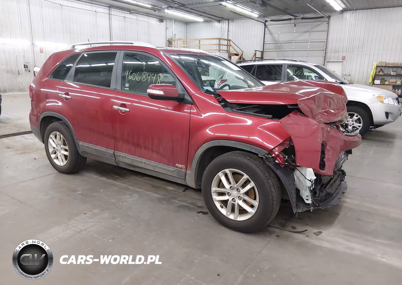 2014 Kia Sorento Lx V6 VIN:5XYKTDA73EG482239 - 1