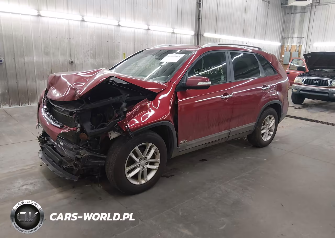 2014 Kia Sorento Lx V6 VIN:5XYKTDA73EG482239 - 2