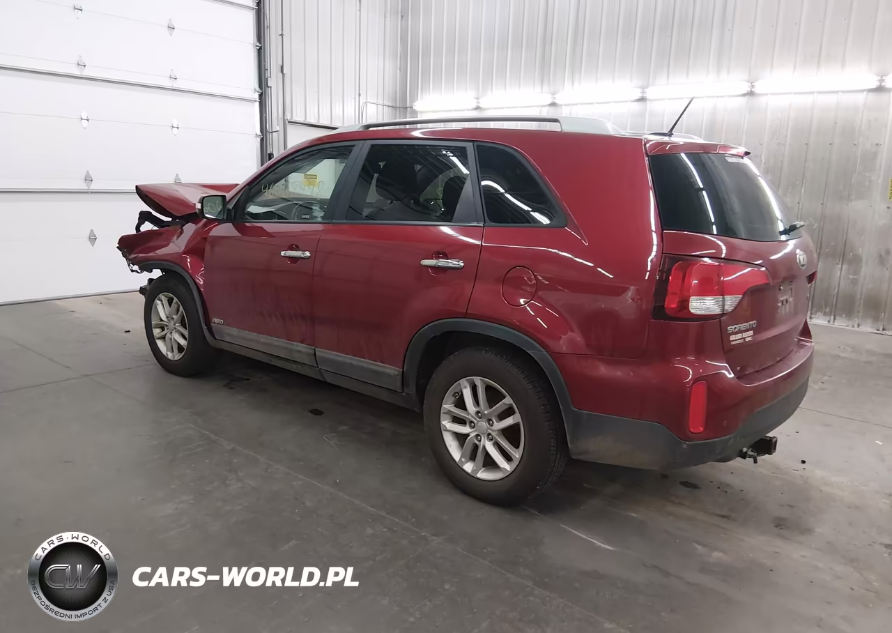 2014 Kia Sorento Lx V6 VIN:5XYKTDA73EG482239 - 3