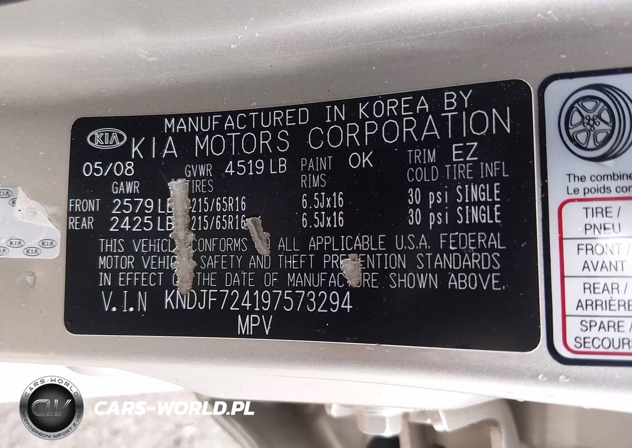 2009 Kia Sportage Lx VIN:KNDJF724197573294 - 9