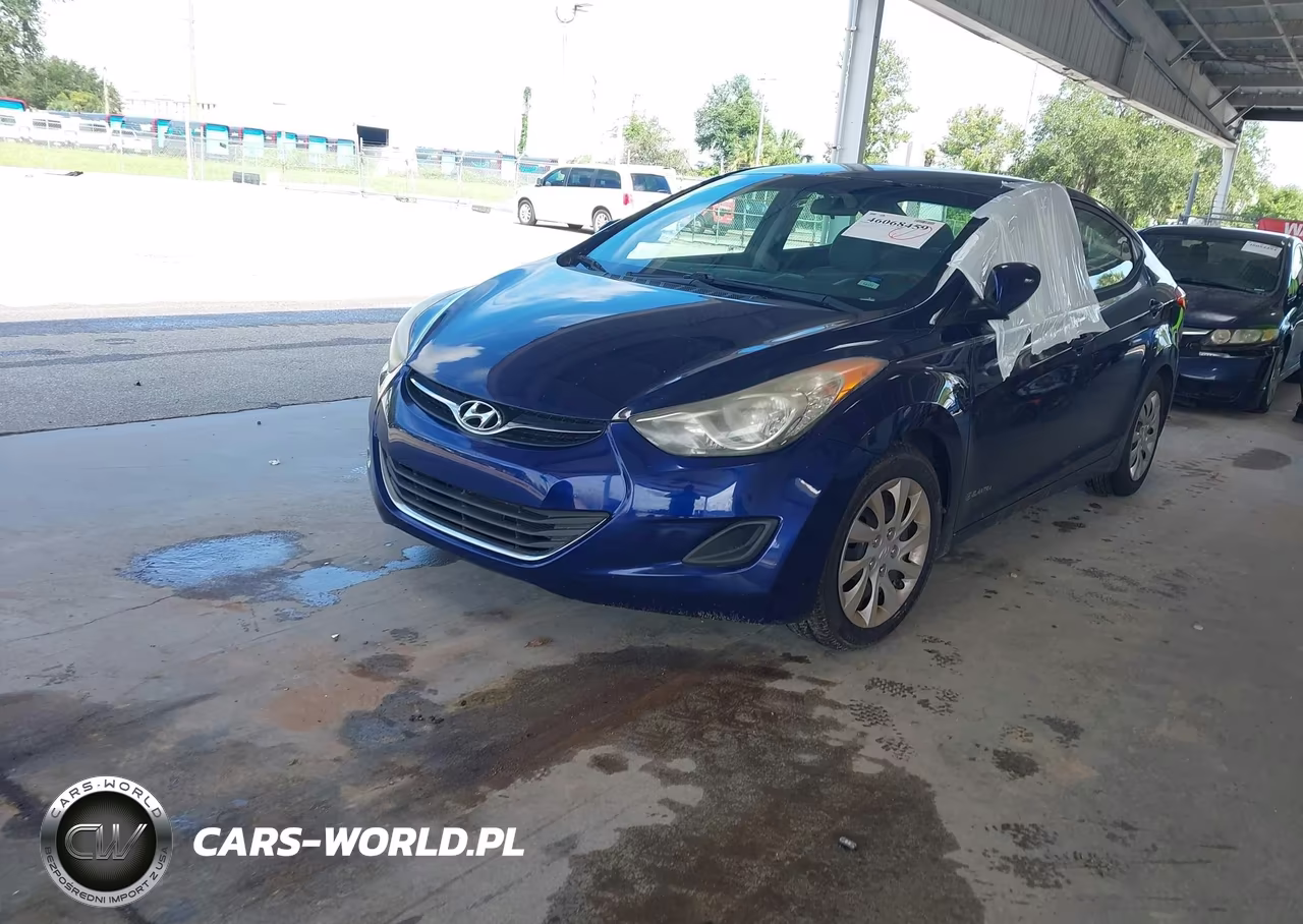 2011 Hyundai Elantra Gls VIN:5NPDH4AE9BH059856 - 6