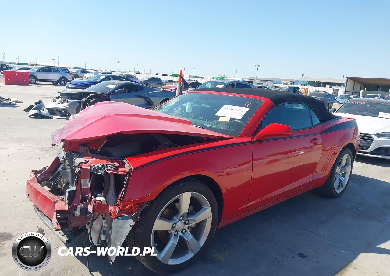 2011 Chevrolet Camaro 2Lt VIN:2G1FC3DD1B9202427 - 2