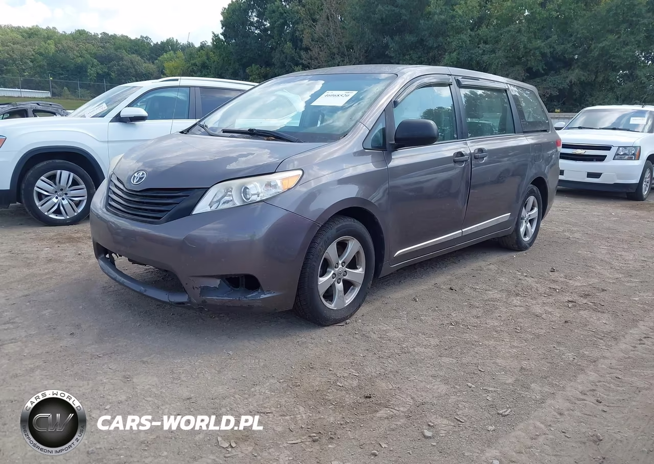 2011 Toyota Sienna Base V6 VIN:5TDZK3DC9BS101481 - 2