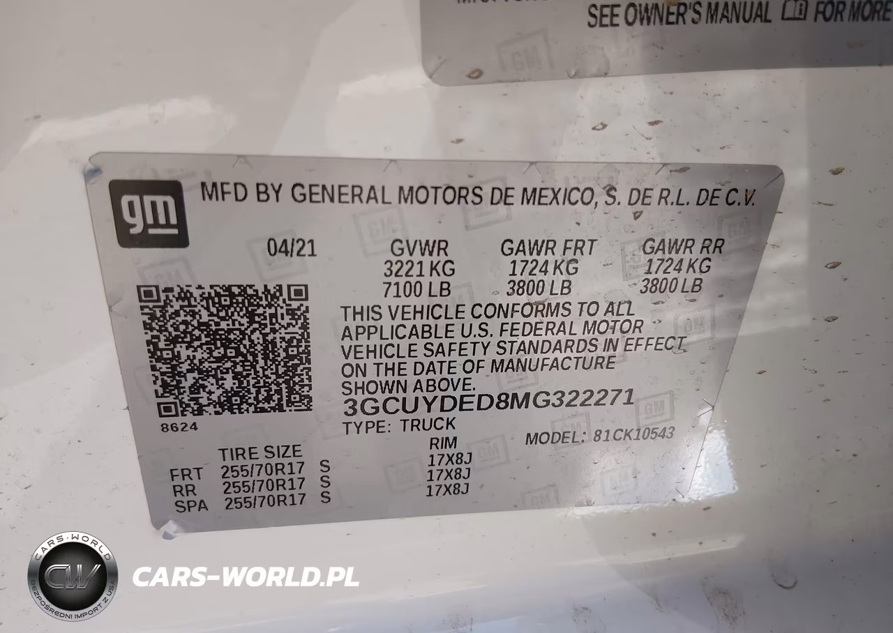 2021 Chevrolet Silverado 1500 4Wd Short Bed Lt VIN:3GCUYDED8MG322271 - 9