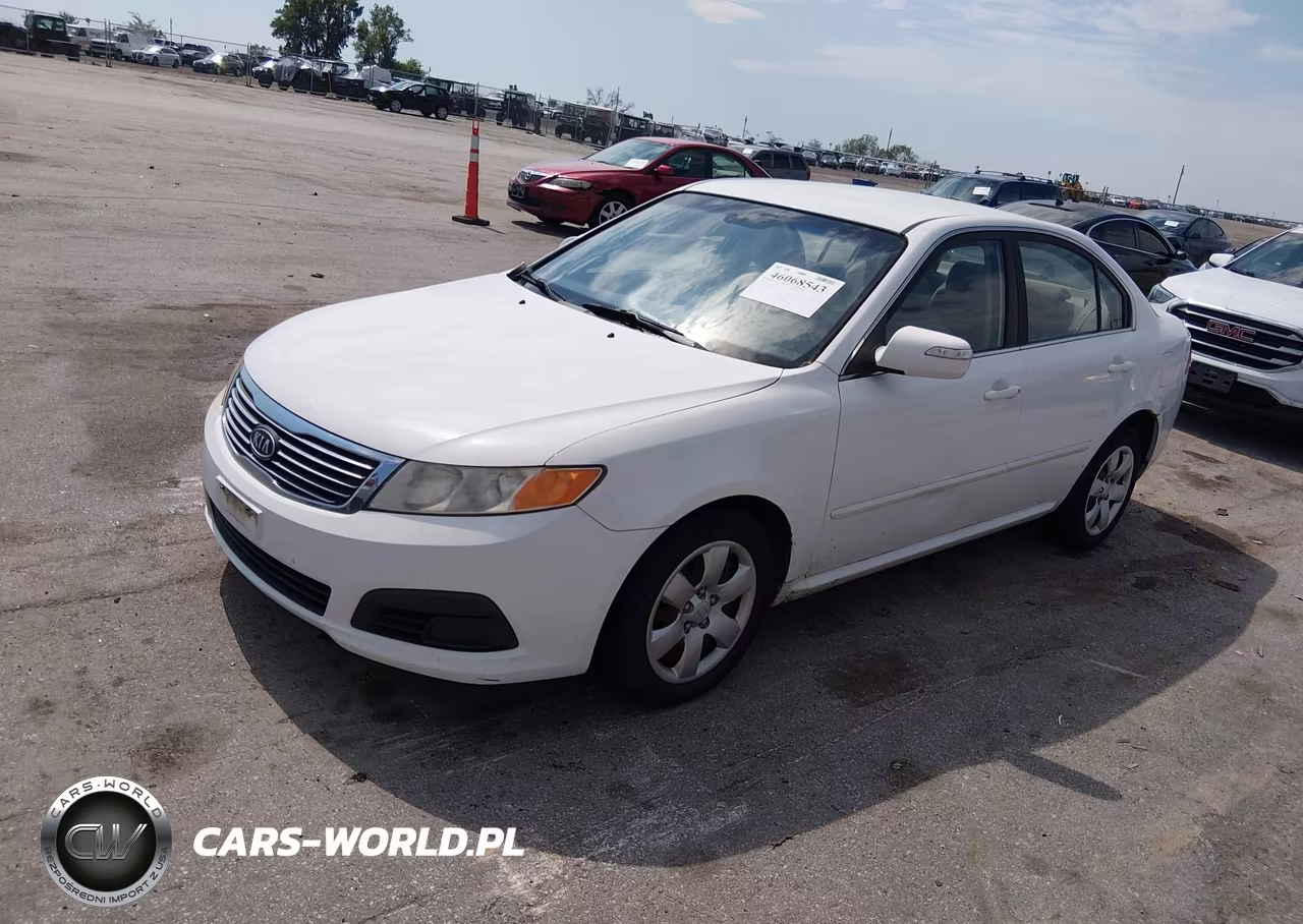 2009 Kia Optima Lx VIN:KNAGE228795317432 - 2