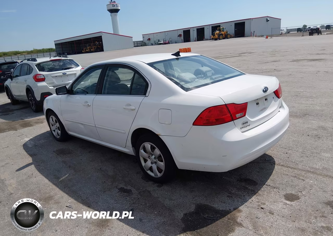 2009 Kia Optima Lx VIN:KNAGE228795317432 - 3