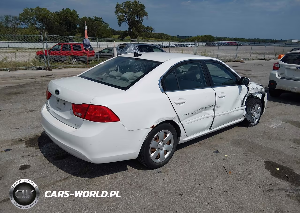 2009 Kia Optima Lx VIN:KNAGE228795317432 - 4