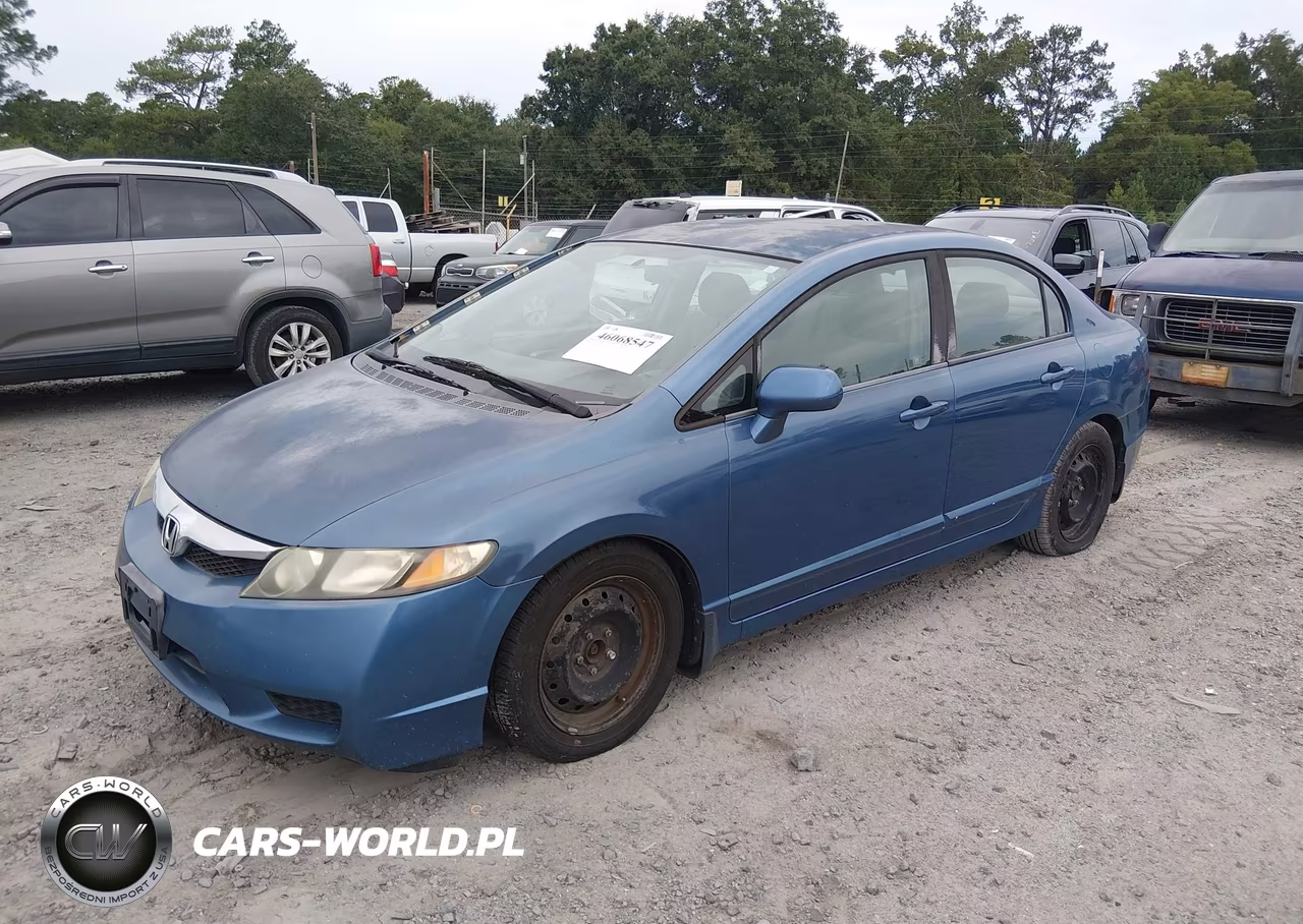 2009 Honda Civic Lx VIN:2HGFA16529H367766 - 2