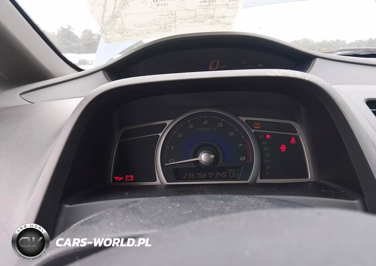2009 Honda Civic Lx VIN:2HGFA16529H367766 - 7