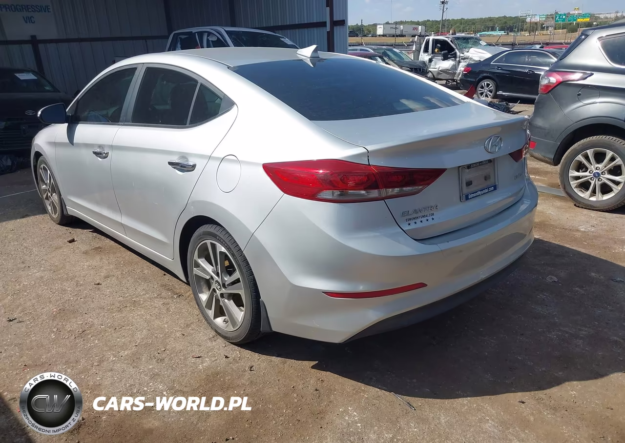 2017 Hyundai Elantra Limited VIN:5NPD84LF1HH121362 - 3