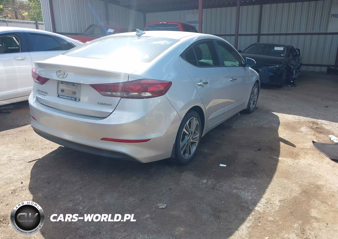 2017 Hyundai Elantra Limited VIN:5NPD84LF1HH121362 - 4