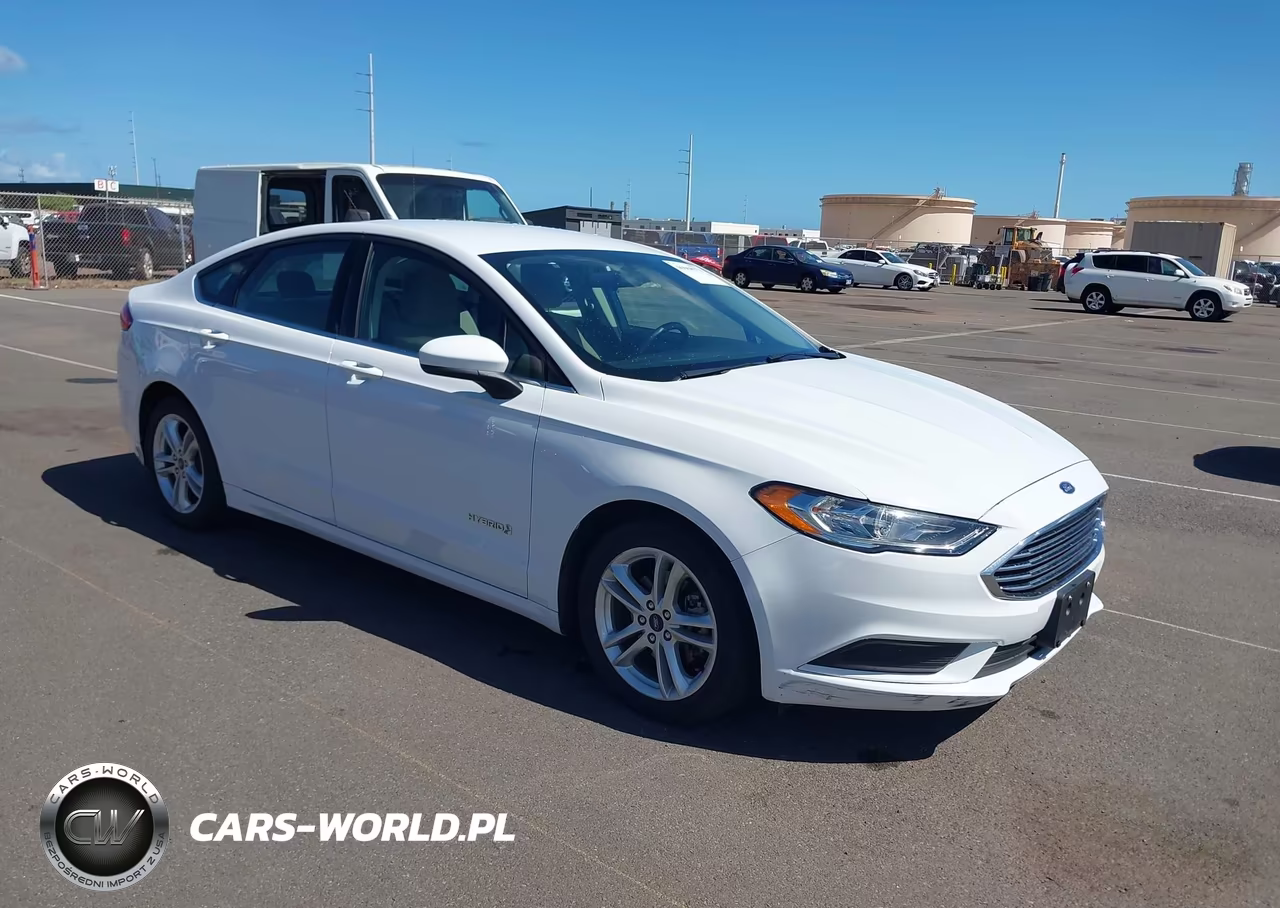2018 Ford Fusion Hybrid S VIN:3FA6P0UU0JR243687 - 1