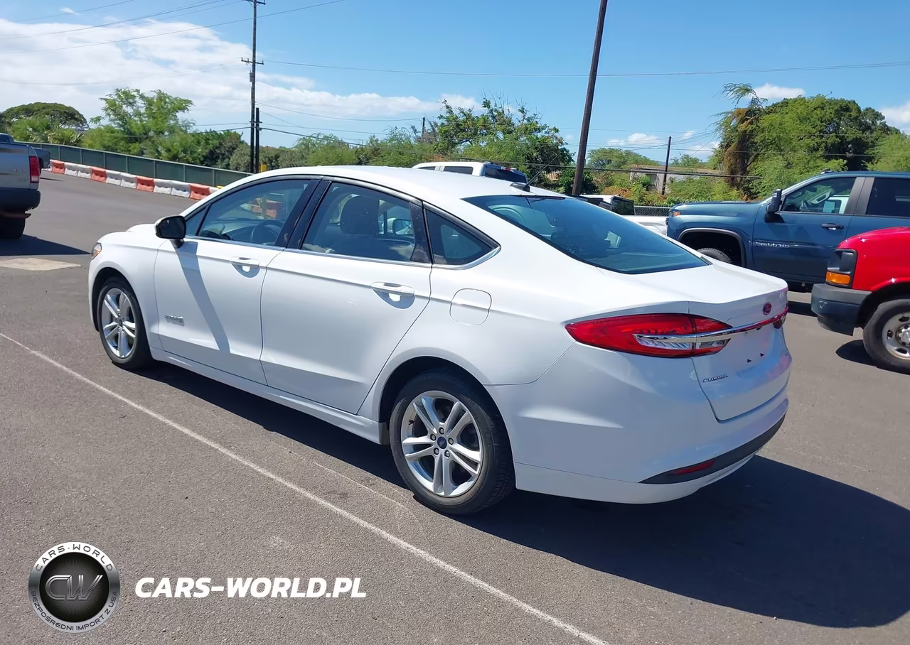 2018 Ford Fusion Hybrid S VIN:3FA6P0UU0JR243687 - 3
