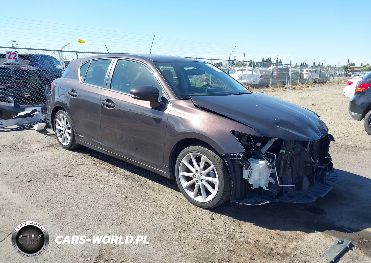 2012 Lexus Ct 200H Premium VIN:JTHKD5BHXC2110607 - 1