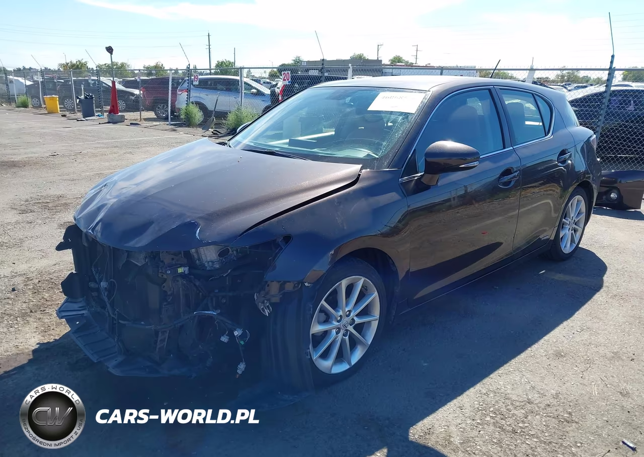 2012 Lexus Ct 200H Premium VIN:JTHKD5BHXC2110607 - 2